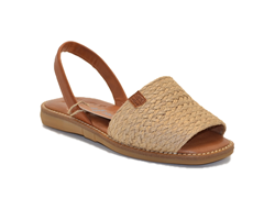 ALMAGRO MINORCHINA IN PELLE TRENZA JUTA NATURAL